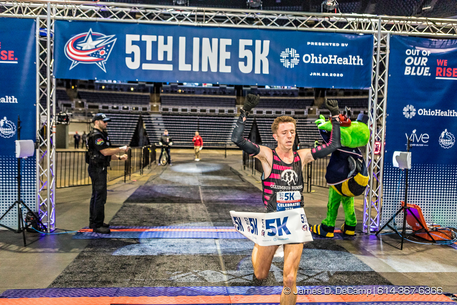 Columbus Blue Jackets 5K James DeCamp Photography